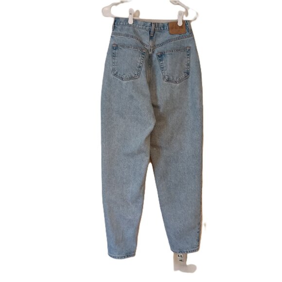 Gap Y2K Vintage No 9 Reverse Fit High Rise Light Blue Denim Jeans Women’s 10 - Picture 1 of 16